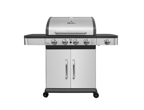 Гриль газовый Bellagio Villa 400 Silver